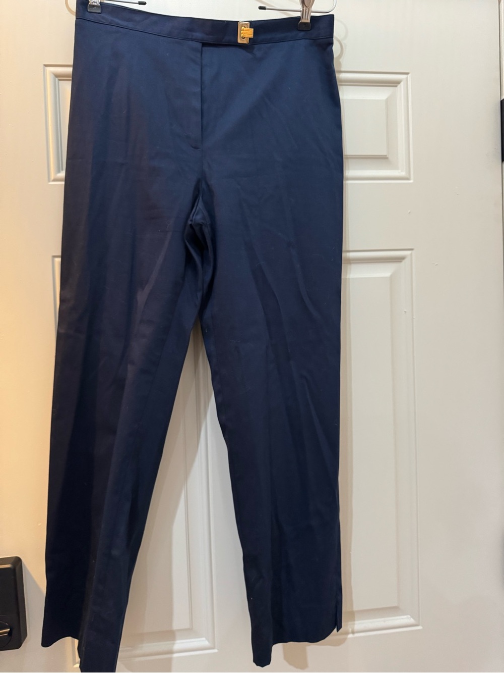 Womens Navy Dress Pants Ralph Lauren